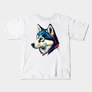 I LOVE MY HUSKY DOG Kids T-Shirt